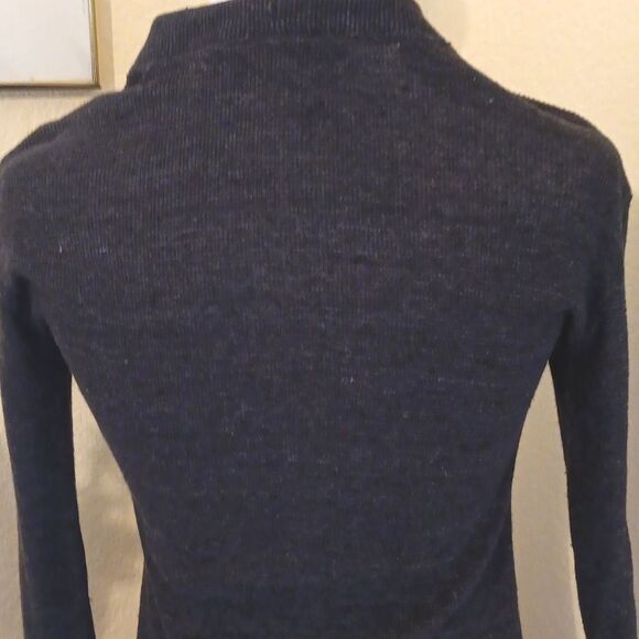 Alexis Lamontagna Dark Gray Midi Length Sweater Dress - Picture 8 of 11